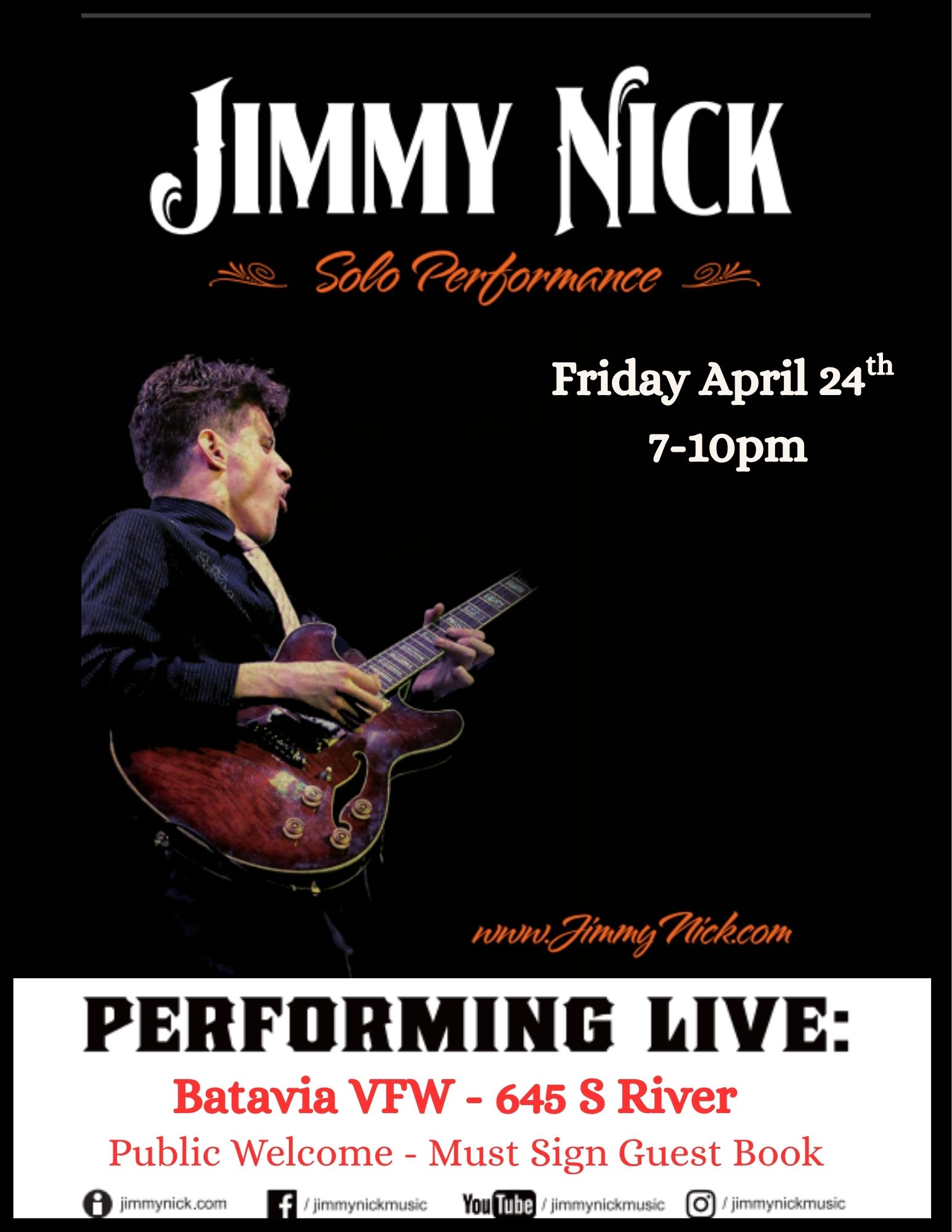 Jimmy Nick - April 24